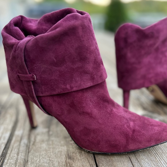 Slouchy Vintage Calvin Klein Ankle Boots - Convertible - Absolutely Gorgeous! - Picture 1 of 16